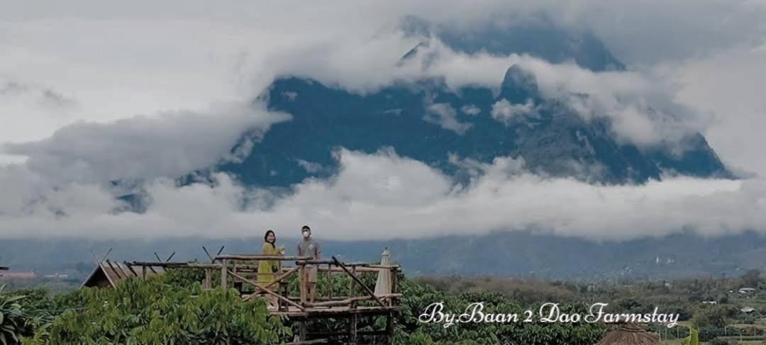 Baan 2 Dao Farmstay Chiang Dao Zewnętrze zdjęcie